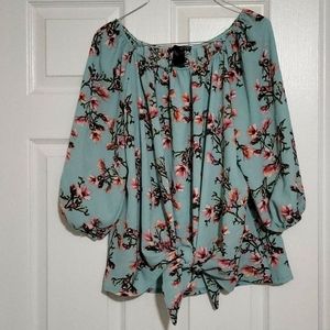 Floral blouse